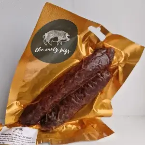 The Curley Pigs Cooking Chorizo